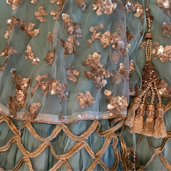 INDIAN PARTY LEHENGA - Picture 10 of 13